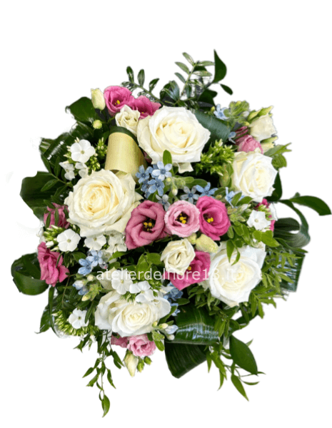 Bouquet misto colori tenui