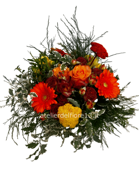 Bouquet colori caldi