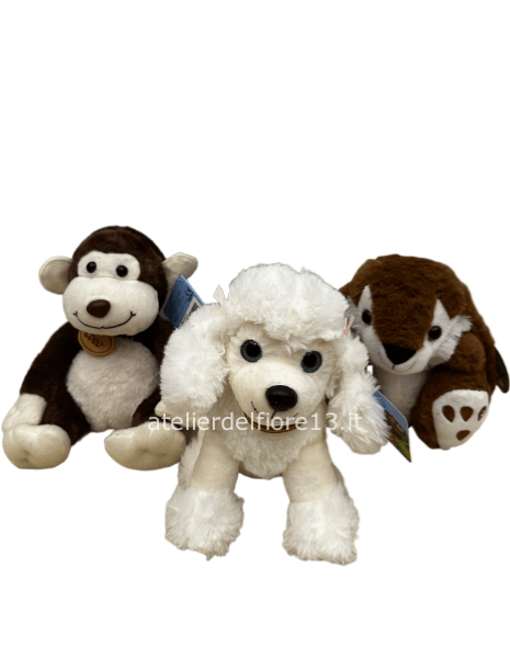 Peluche misura media (vari soggetti) 